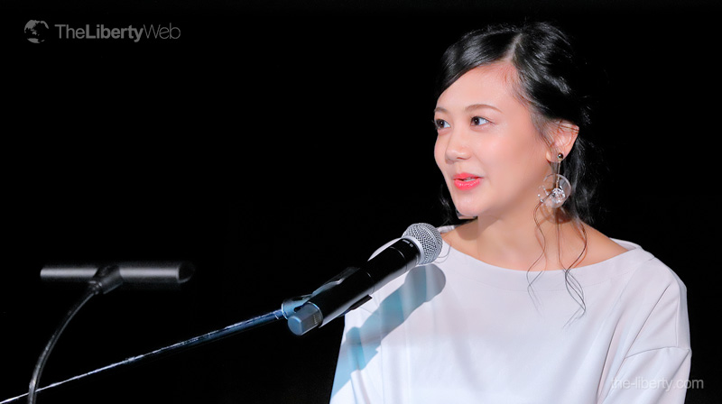 千眼美子「あなたも宇宙から来たと信じてください!」 映画「宇宙の法」公開イベント